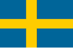 bandera de Suecia 